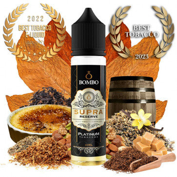 BOMBO PLATINUM TOBACCOS SUPRA RESERVE 20ML/60ML FLAVORSHOT