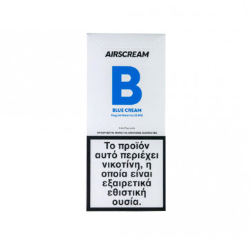 AirScream Pops Blue Cream 4 x 1.2ml 09mg Salt