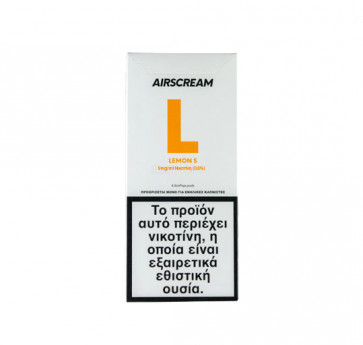 AirScream Pops Lemon S 4 x 1.2ml 19mg Salt