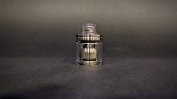 Skydrop with Drip Tip-Liquid controller PC1000 polished & Full PC1000 Tank polished