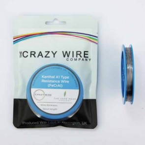 0.4mm (26 AWG) KA1 (FeCrAl A1) Wire - 11.46 ohms/m