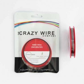 0.50mm (24 AWG) Ni80 (Nickel Chrome 80/20 (NiCr8020) Resistance Wire) - 5.37 ohms/m