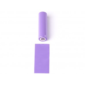 18650 Battery PVC Wrap Purple
