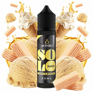 BOMBO SOLO JUICE VANILLA BISCUIT 20ML/60ML FLAVORSHOT