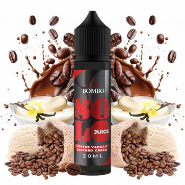 BOMBO SOLO JUICE COFFEE VANILLA CUSTARD CREAM 20ML/60ML FLAVORSHOT