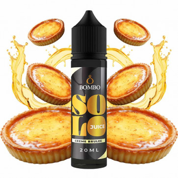 BOMBO SOLO JUICE CREME BRULEE 20ML/60ML FLAVORSHOT