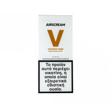 AirScream Pops Virginia Toba 4 x 1.2ml 09mg Salt