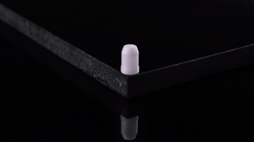 SKYTIP ULTRA MTL Cap White Delrin