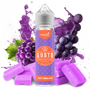 Gusto Fruity Bubble Gum 60