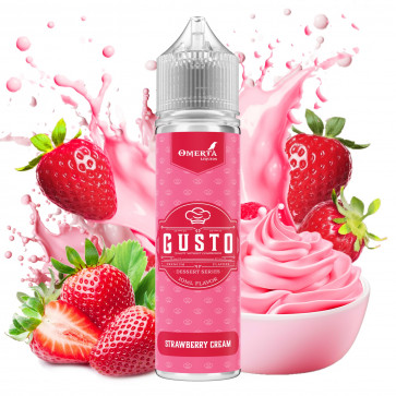 GUSTO STRAWBERRY CREAM 20>60ML