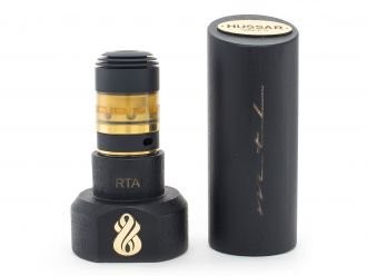 Hussar RTA Black & Gold Special Edition with Nano Tank Ultem 
