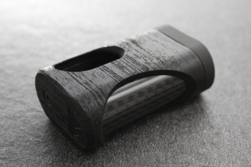 Holy Black Delrin® full engraved ( Wood )