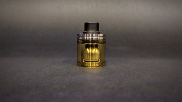 Skydrop with Drip Tip-Liquid controller Black Ultem & Full Ultem Tank polished