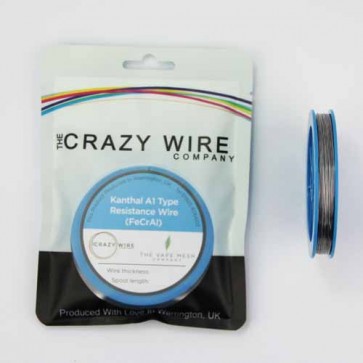 0.5mm (24 AWG) KA1 (FeCrAl A1) Wire - 7.11 ohms/m