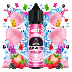 Bombo Bar Juice Hyper Boost Cotton Candy Fruits Ice 5ml/60ml
