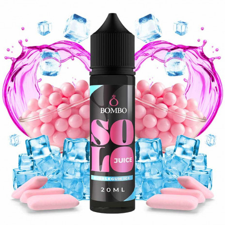 BOMBO SOLO JUICE BUBBLEGUM ICE 20ML/60ML FLAVORSHOT