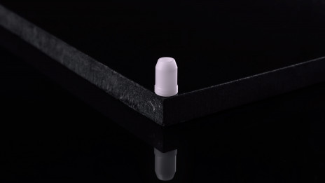 SKYTIP ULTRA MTL Cap White Delrin