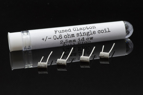 PC COILS FC03 - 4 X FUSED CLAPTON 0.6 Ohm 2.5 mm