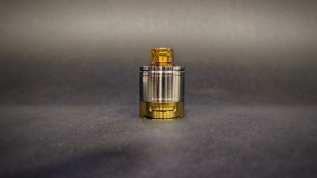 Skydrop with Drip Tip-Liquid controller Ultem polished & Half Metal Tank 1Stroke & Half Ultem Tank polished