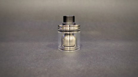  Skydrop with Drip Tip-Liquid controller Black Ultem & Full PC1000 Tank polished