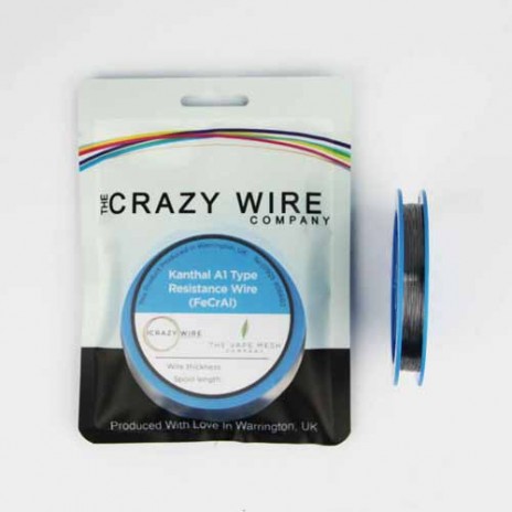 0.32mm (28 AWG) KA1 (FeCrAl A1) Wire - 17.46 ohms/m