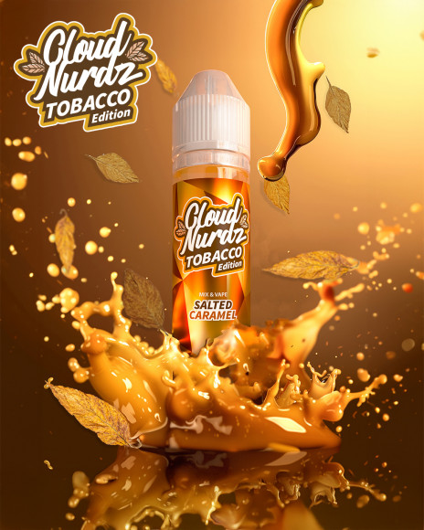 (CLOUDNURDZ) SALTED CARAMEL TOBACCO