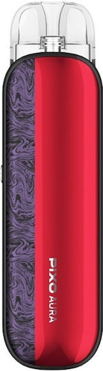 Aspire Pixo Aura Pod Kit 1300mAh 2ml Crimson Red