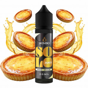 BOMBO SOLO JUICE CREME BRULEE 20ML/60ML FLAVORSHOT