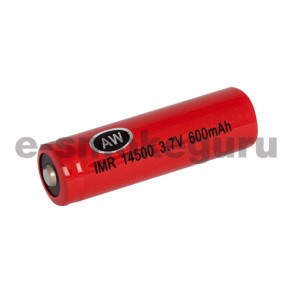 AW IMR 14500 600mAh