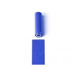 PVC Wärmeschrumpfschlauch ø18,12 x 70mm für 18650 Zellen Hellblau